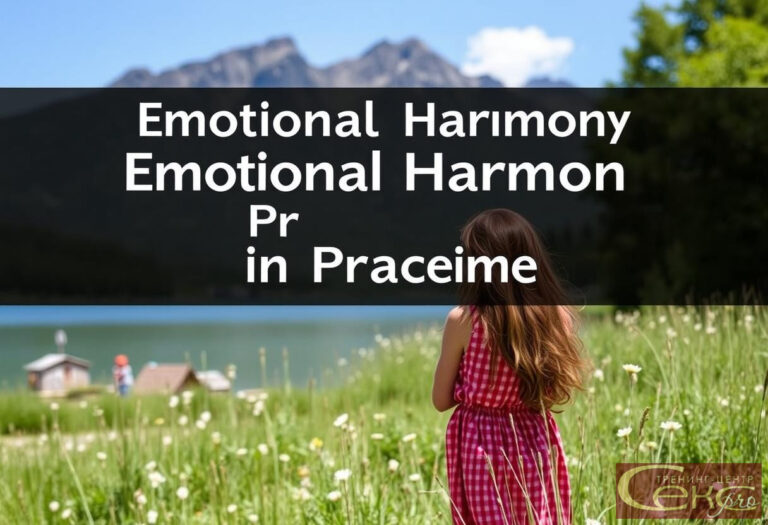 Эмоциональная гармония для отношений