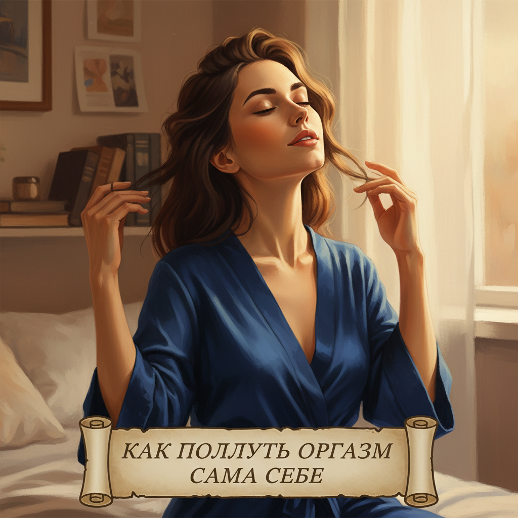 как получить оргазм сама себе
