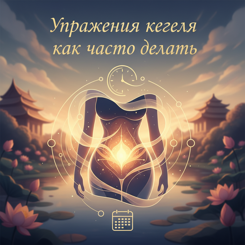 Упражнения кегеля как часто делать