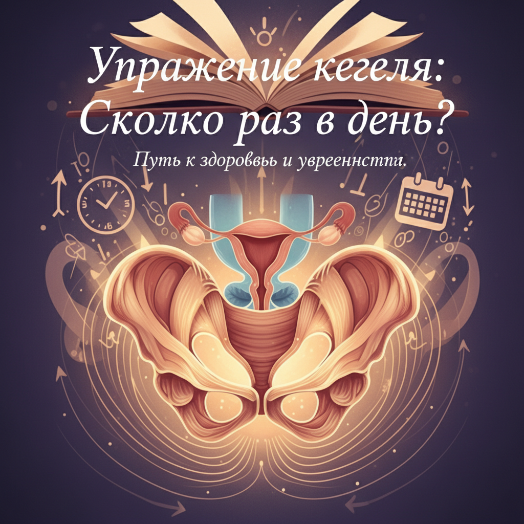 Упражнение кегеля сколько раз в день