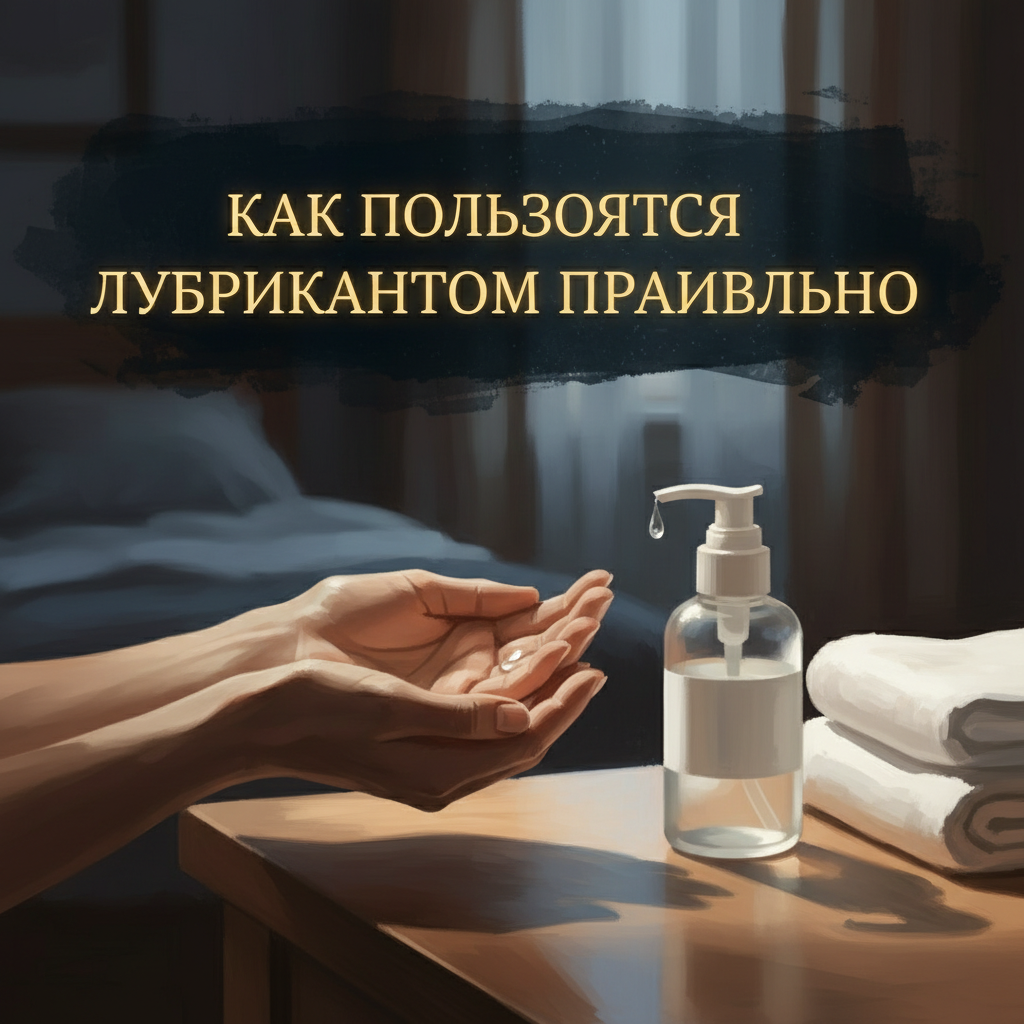 Как пользоваться лубрикантом правильно