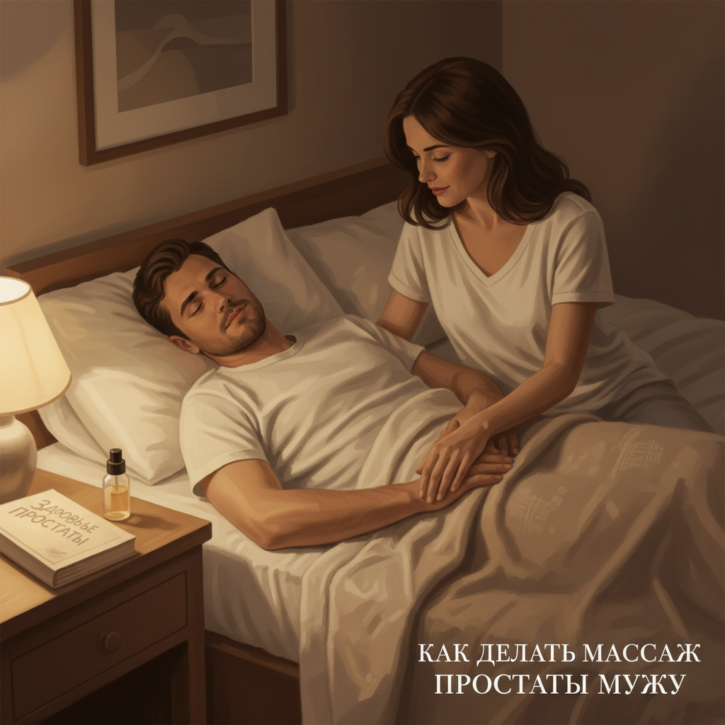 как делать массаж простаты мужу