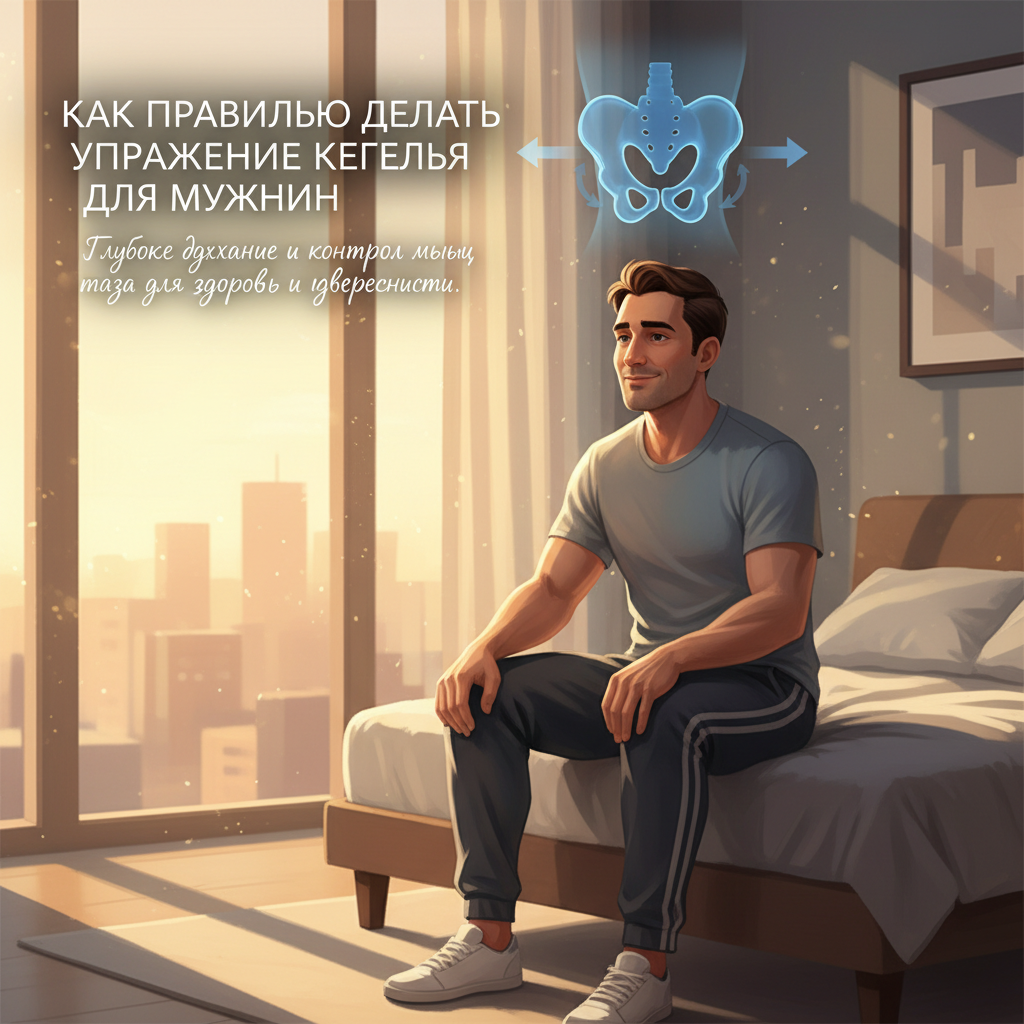 Как правильно делать упражнение кегеля для мужчин
