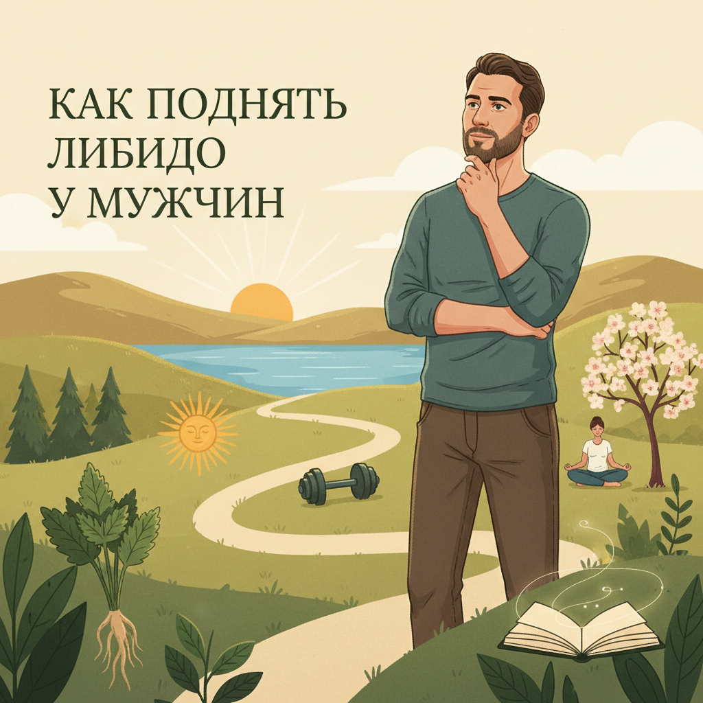 как поднять либидо у мужчин