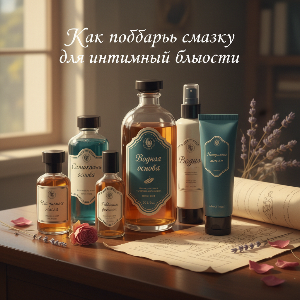 Как подобрать смазку для интимной близости