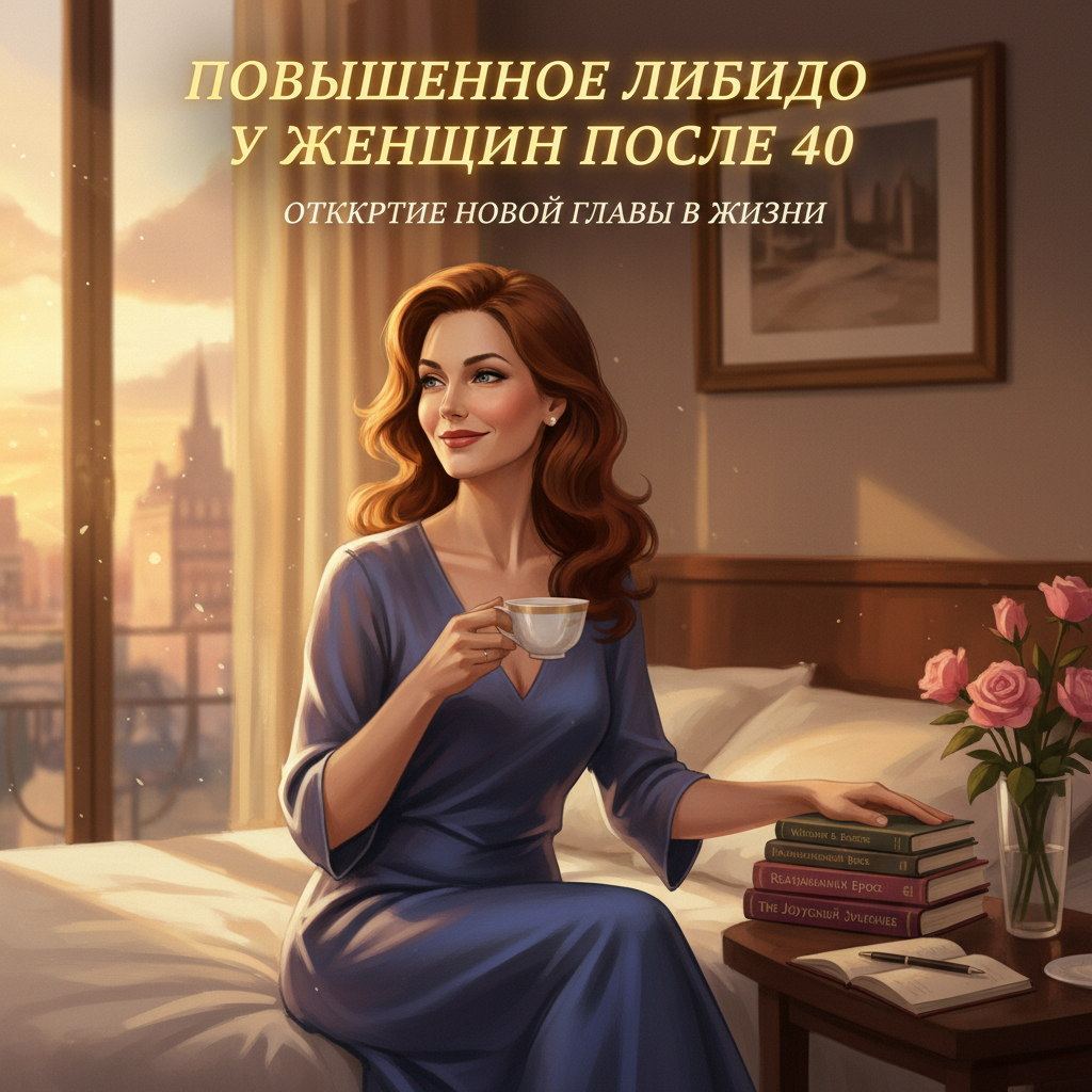 повышенное либидо у женщин после 40