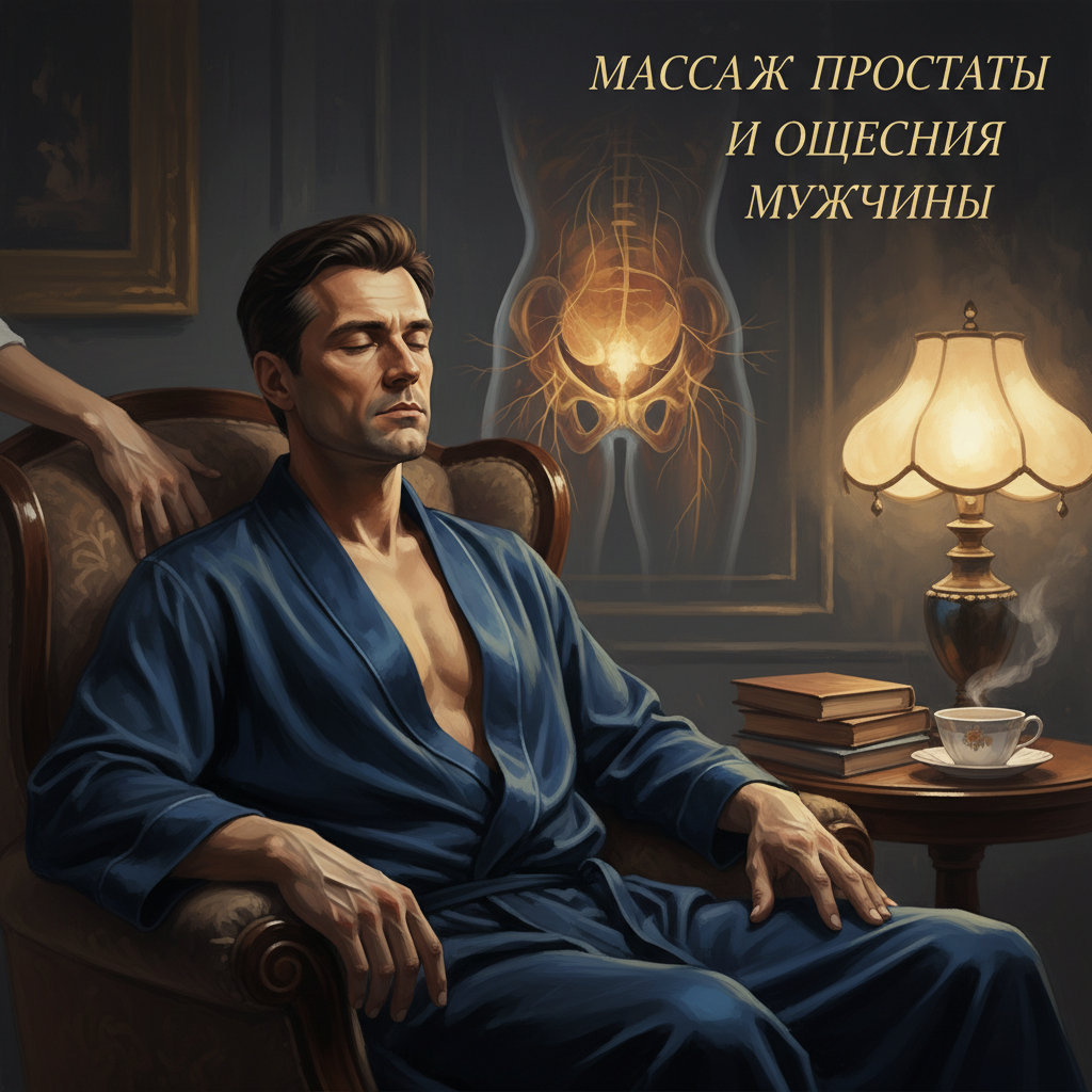 массаж простаты и ощущения мужчины