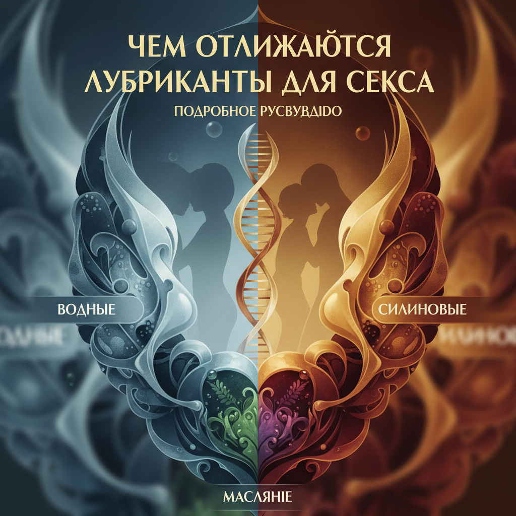 Чем отличаются лубриканты для секса