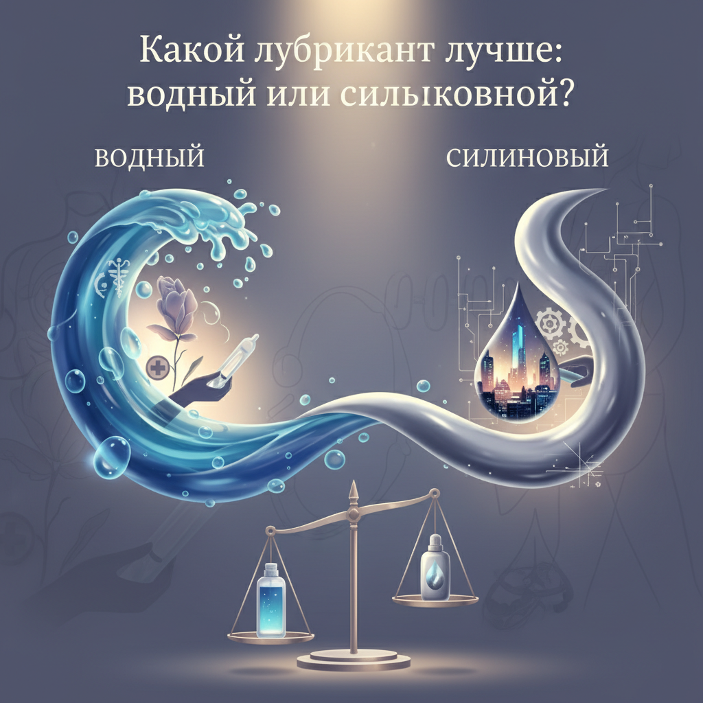 Какой лубрикант лучше водный или силиконовый