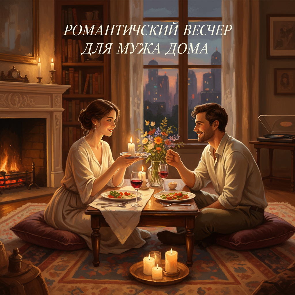 романтический вечер для мужа дома
