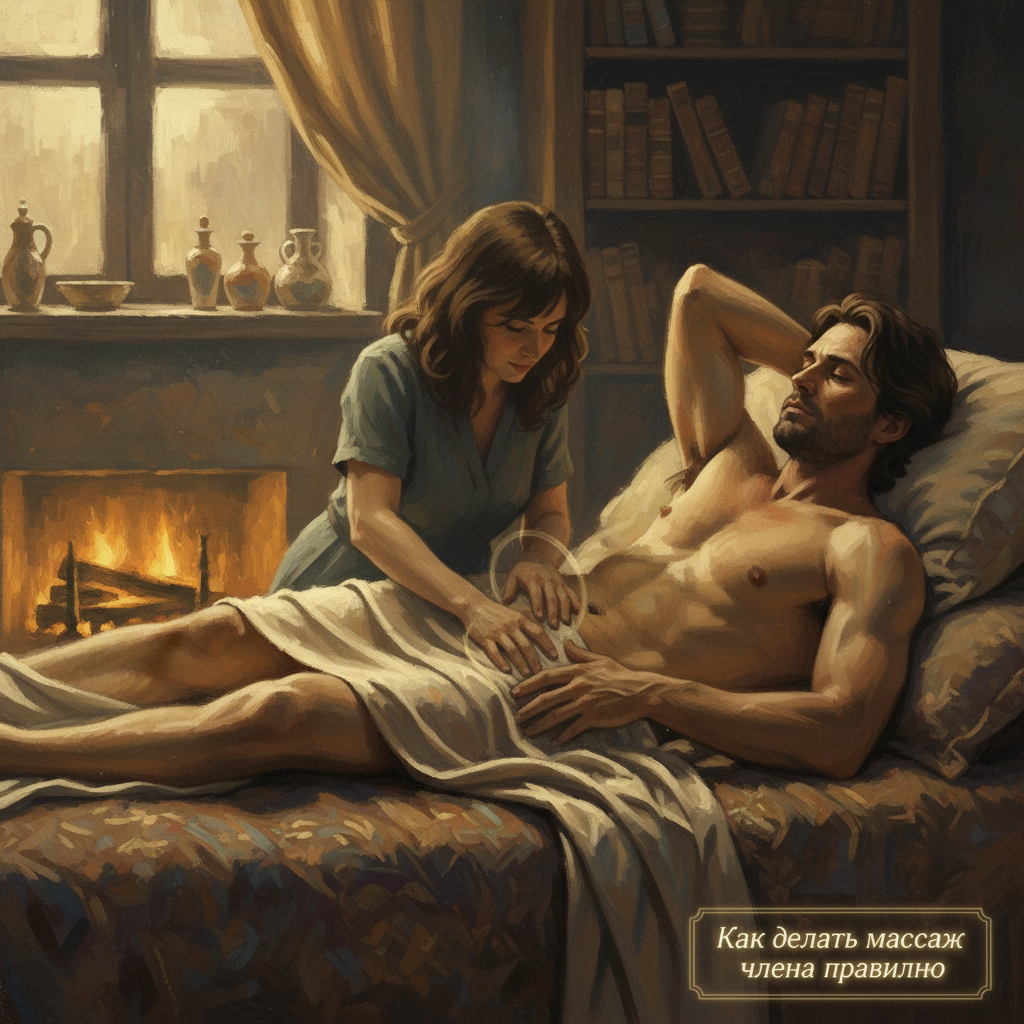 Как делать массаж члена правильно