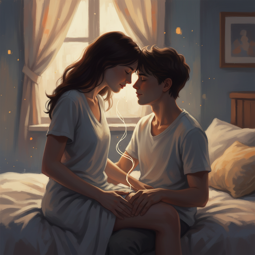 Массаж члена как часть интимной близости