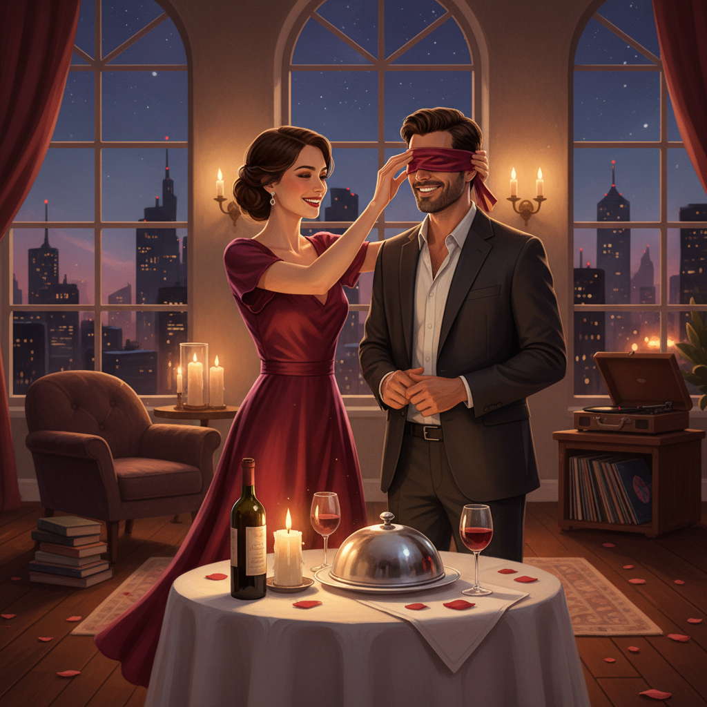 романтический вечер для мужчины сюрприз