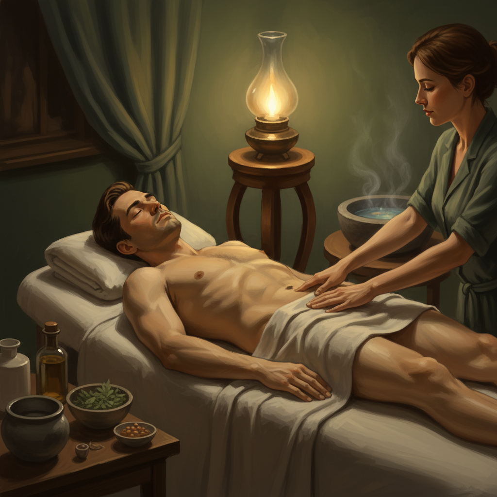 Массаж члена для расслабления