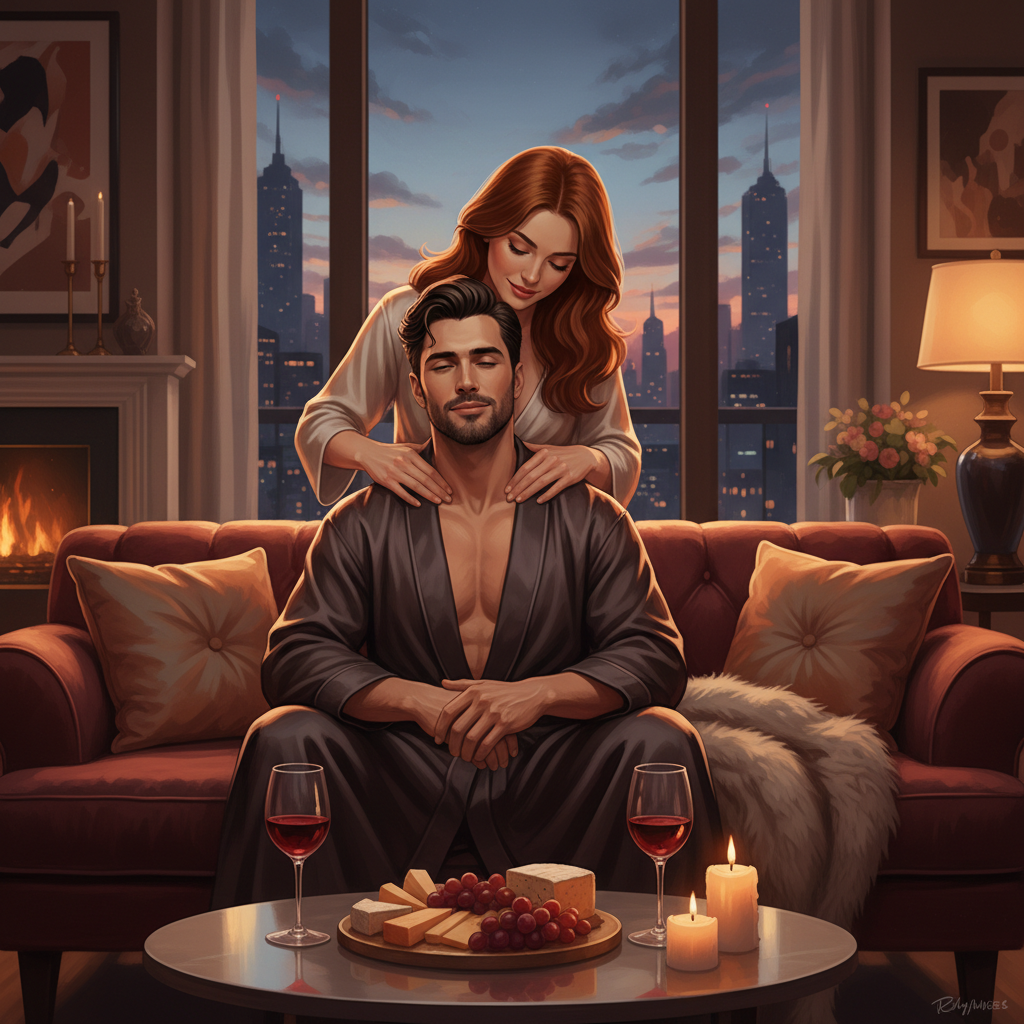 романтический вечер для мужчины и близость