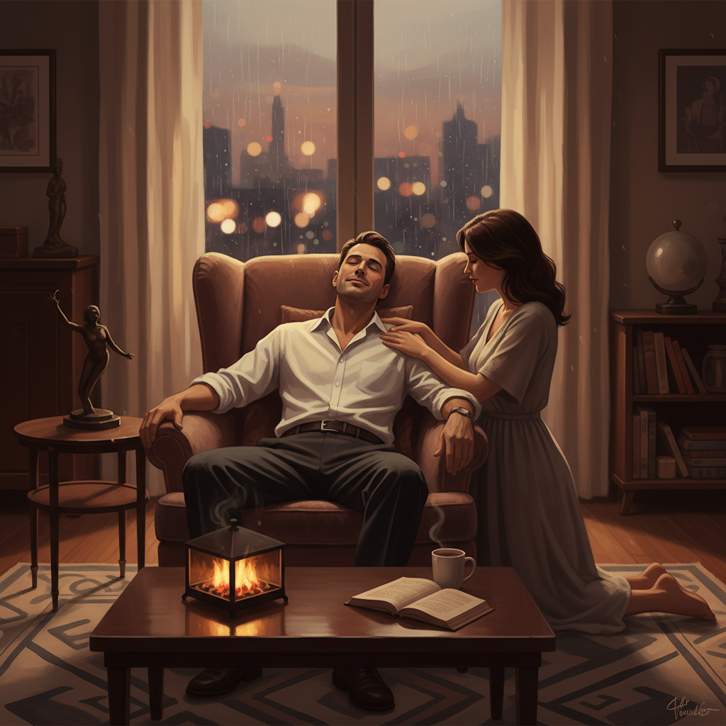 романтический вечер для мужчины после работы