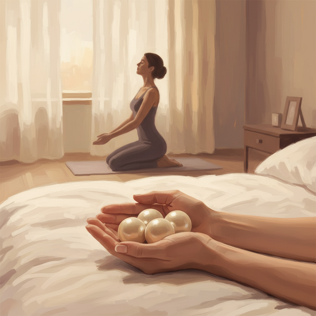 Упражнения с шариками кегеля для начинающих