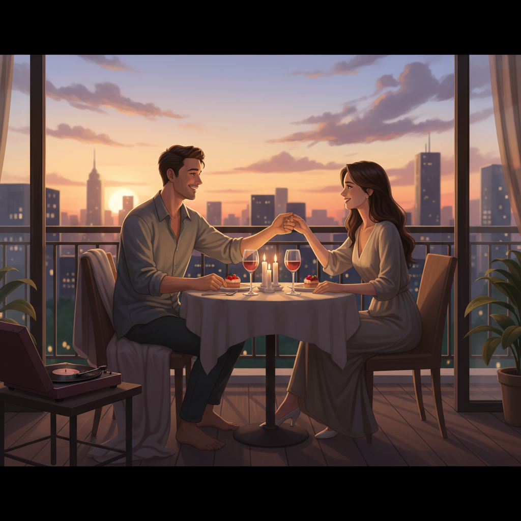 что нравится мужчинам в романтическом вечере