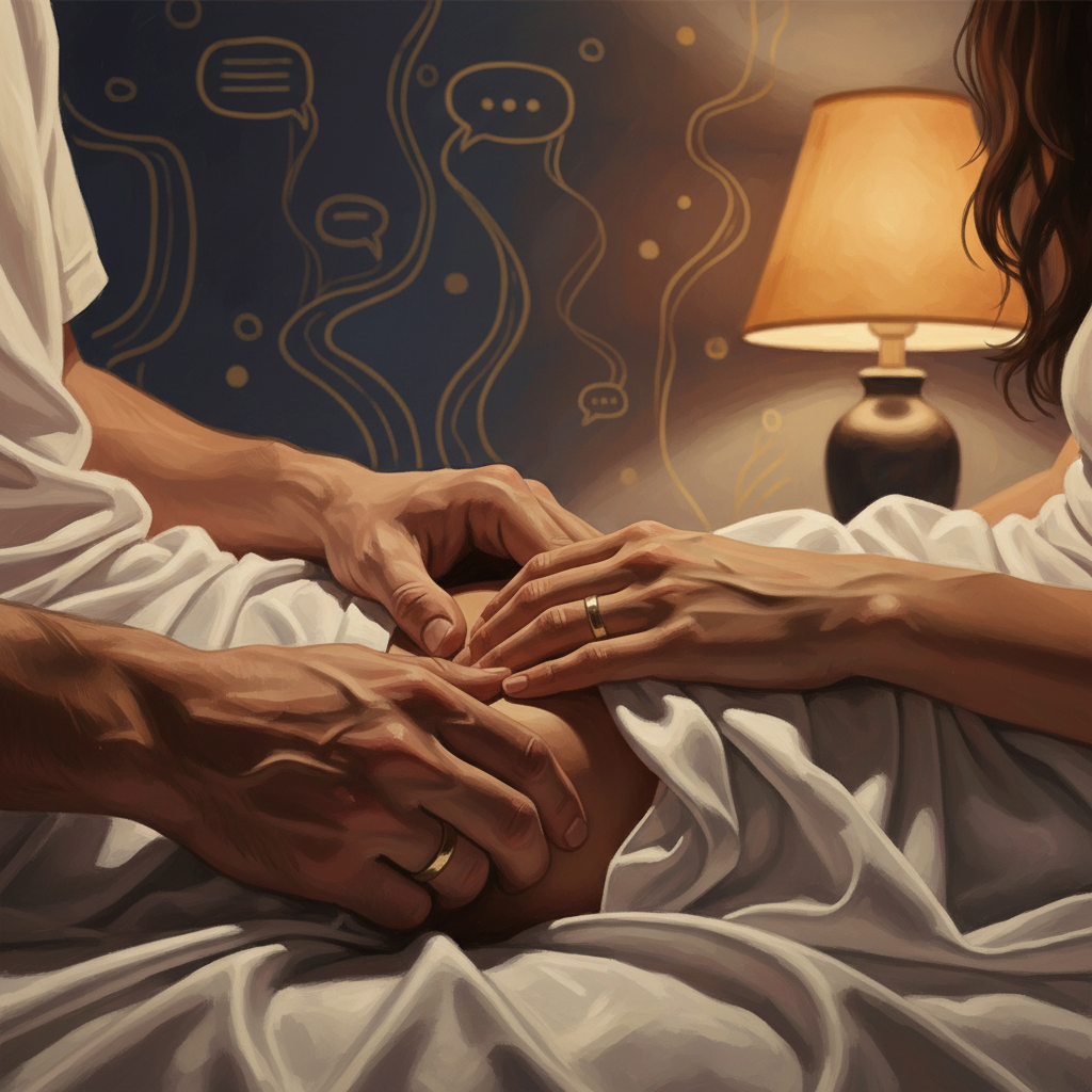 Массаж члена и доверие в отношениях