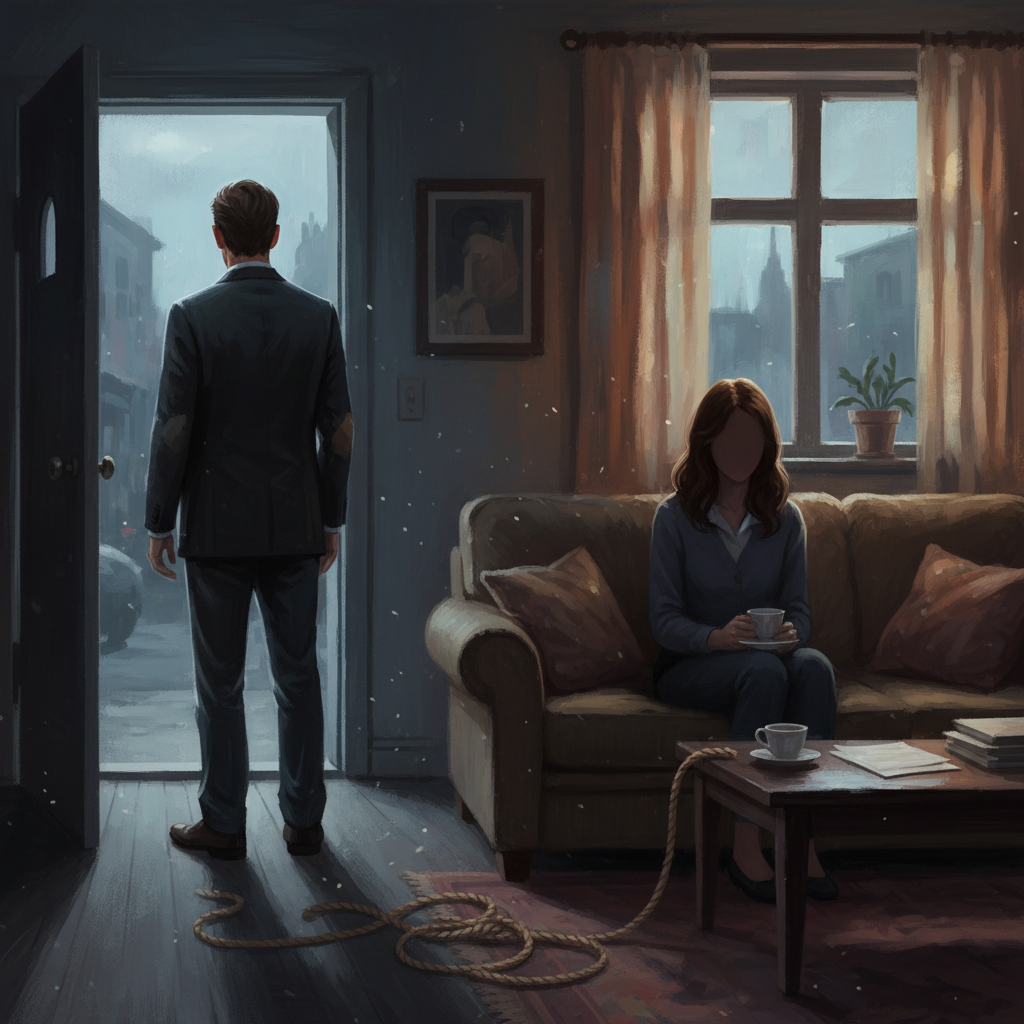 Почему мужчина обещает но не уходит