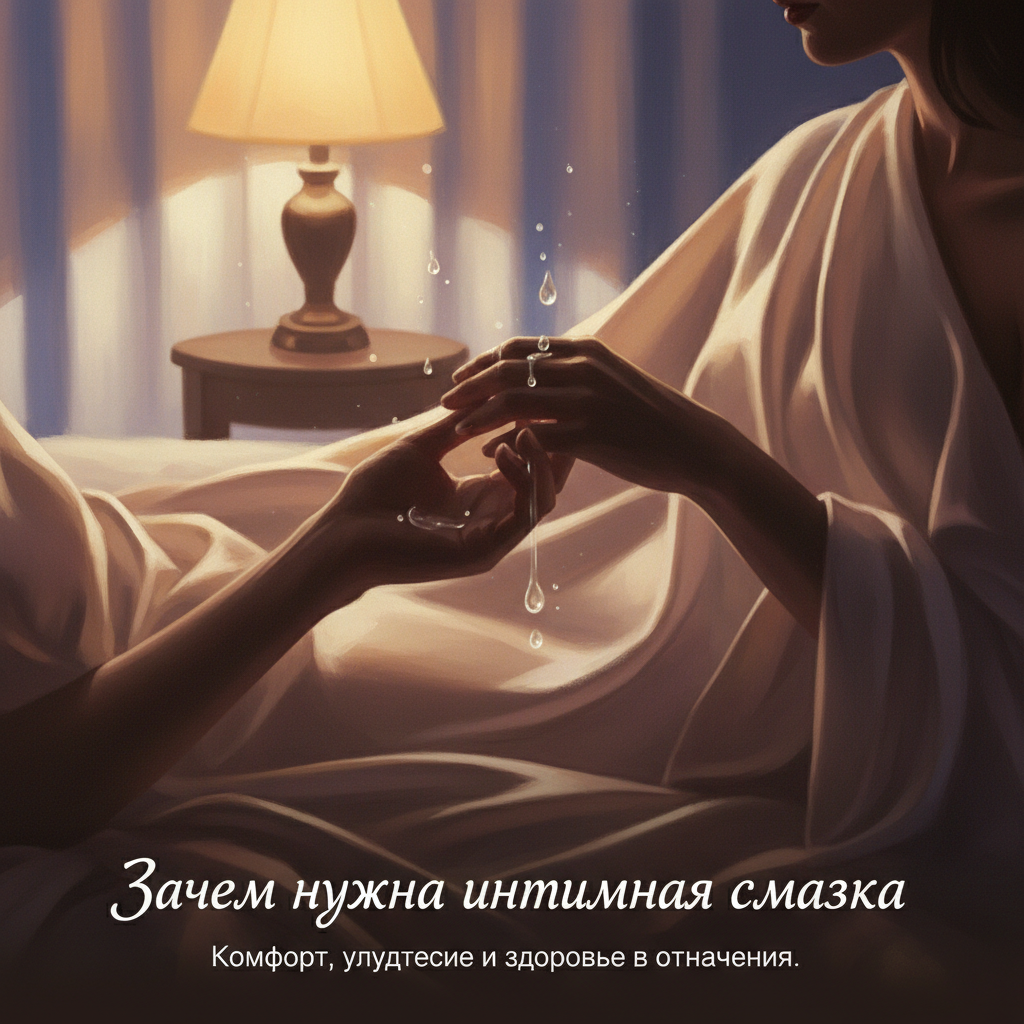 Зачем нужна интимная смазка