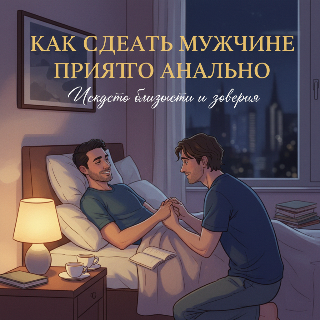 как сделать мужчине приятно анально