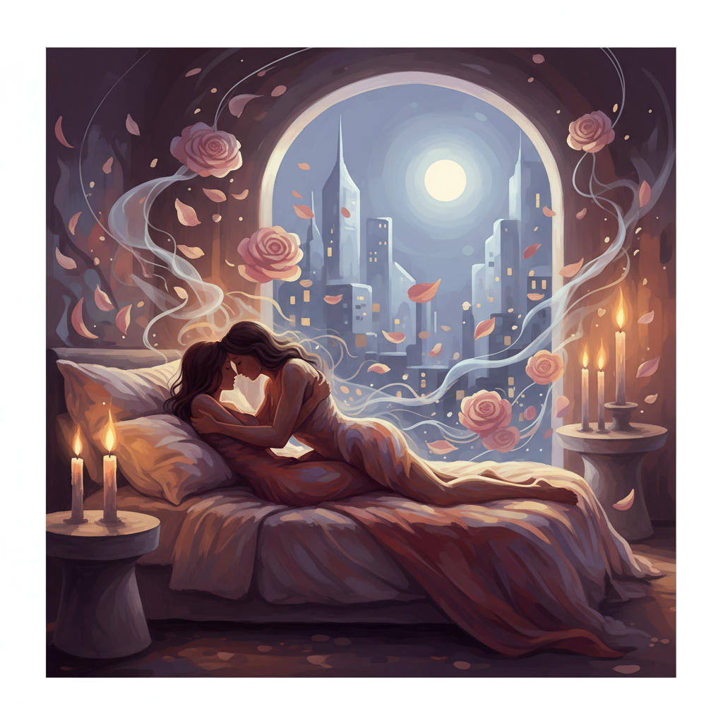 романтический вечер для мужчины и близость