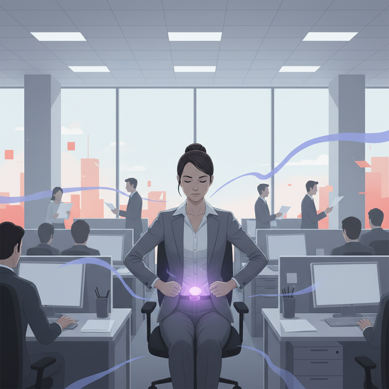 Упражнение кегеля на работе