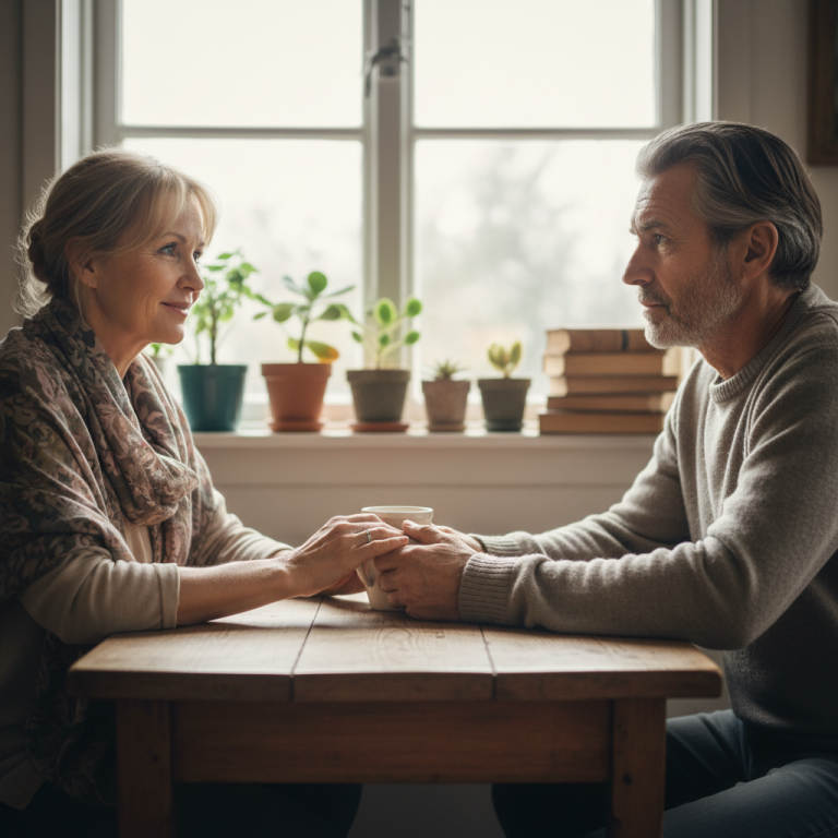 json { "primary_keyword": "притяжение в зрелых отношениях", "keywords": ["сохранение притяжения", "эмоциональная связь в отношениях", "секреты романтики", "поддержка интимной близости", "отношения после 15 лет", "коммуникация в паре", "совместные хобби"] } Как вернуть притяжение в зрелых отношениях за 5 шагов