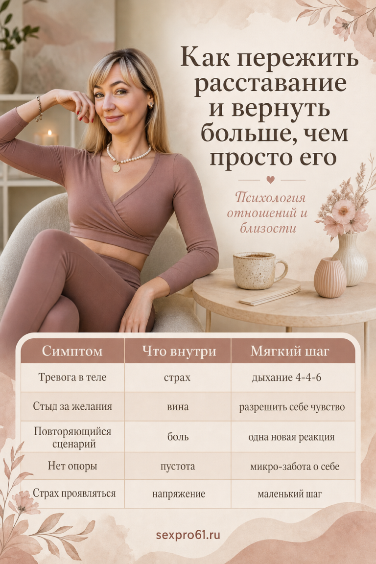 Как пережить расставание и вернуть больше, чем просто его