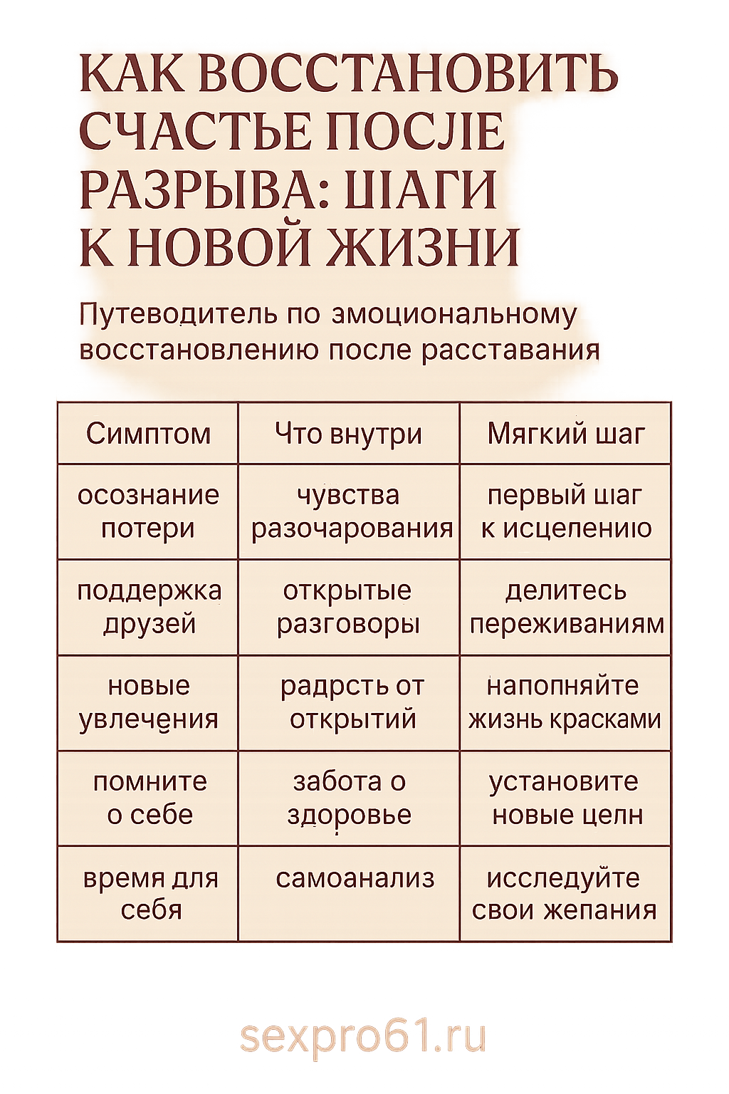 Как вернуть радость в жизнь после разрыва отношений