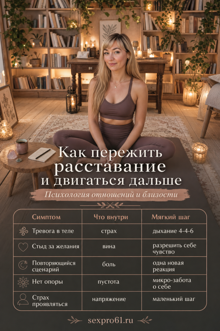 Как пережить расставание и двигаться дальше
