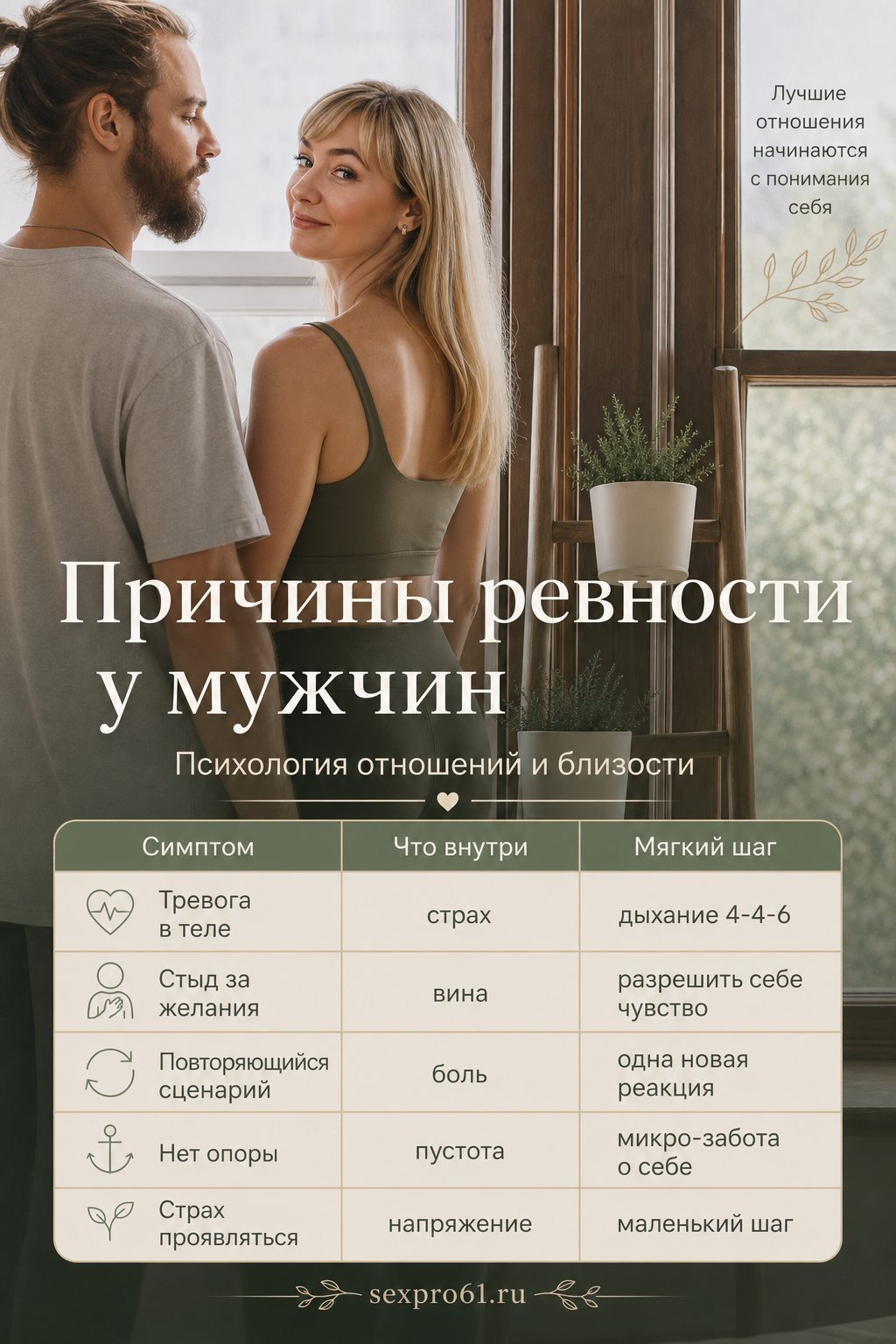 Понимание причин ревности у мужчин