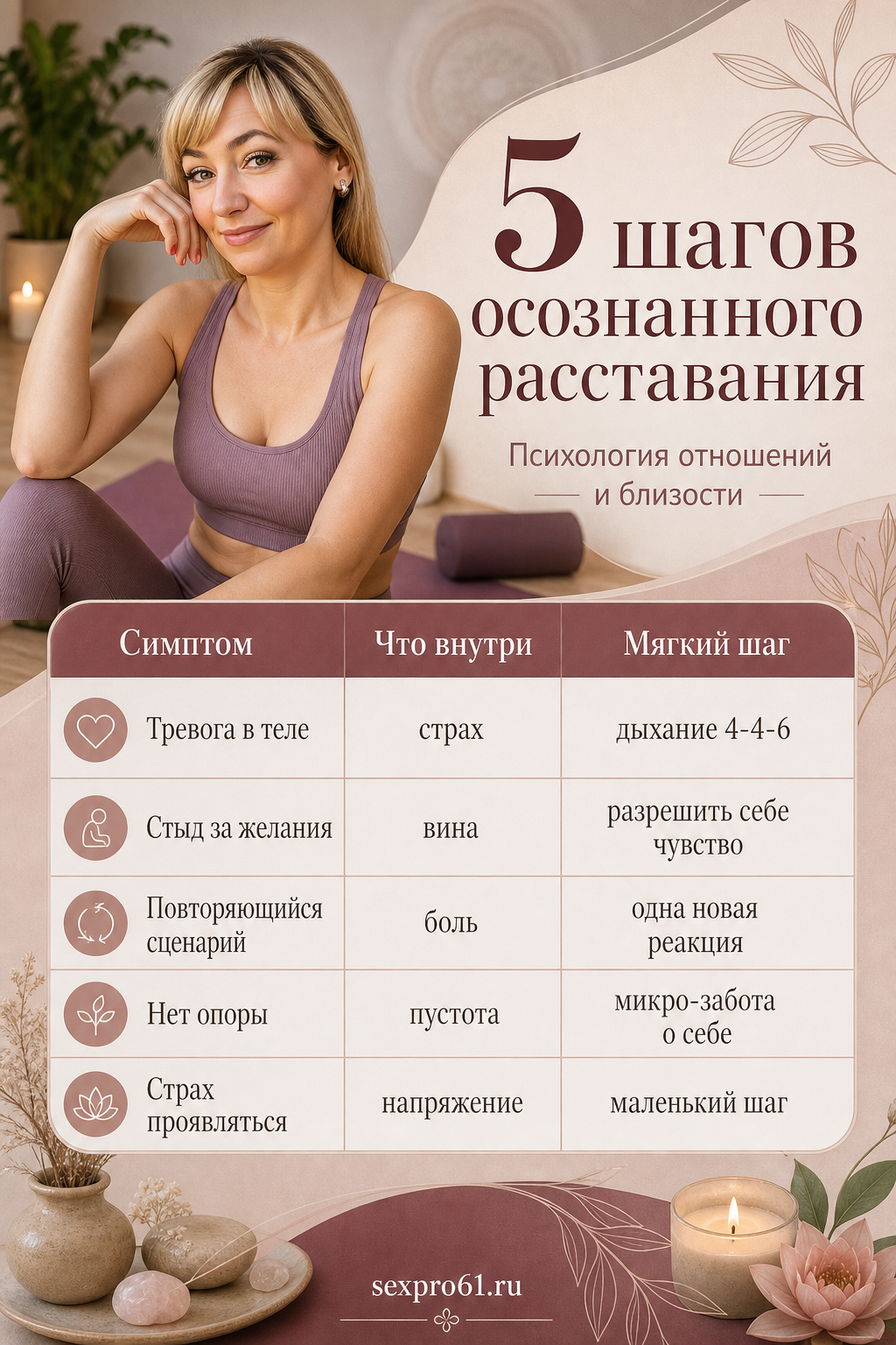 Как правильно расстаться: 5 шагов к осознанному прощанию
