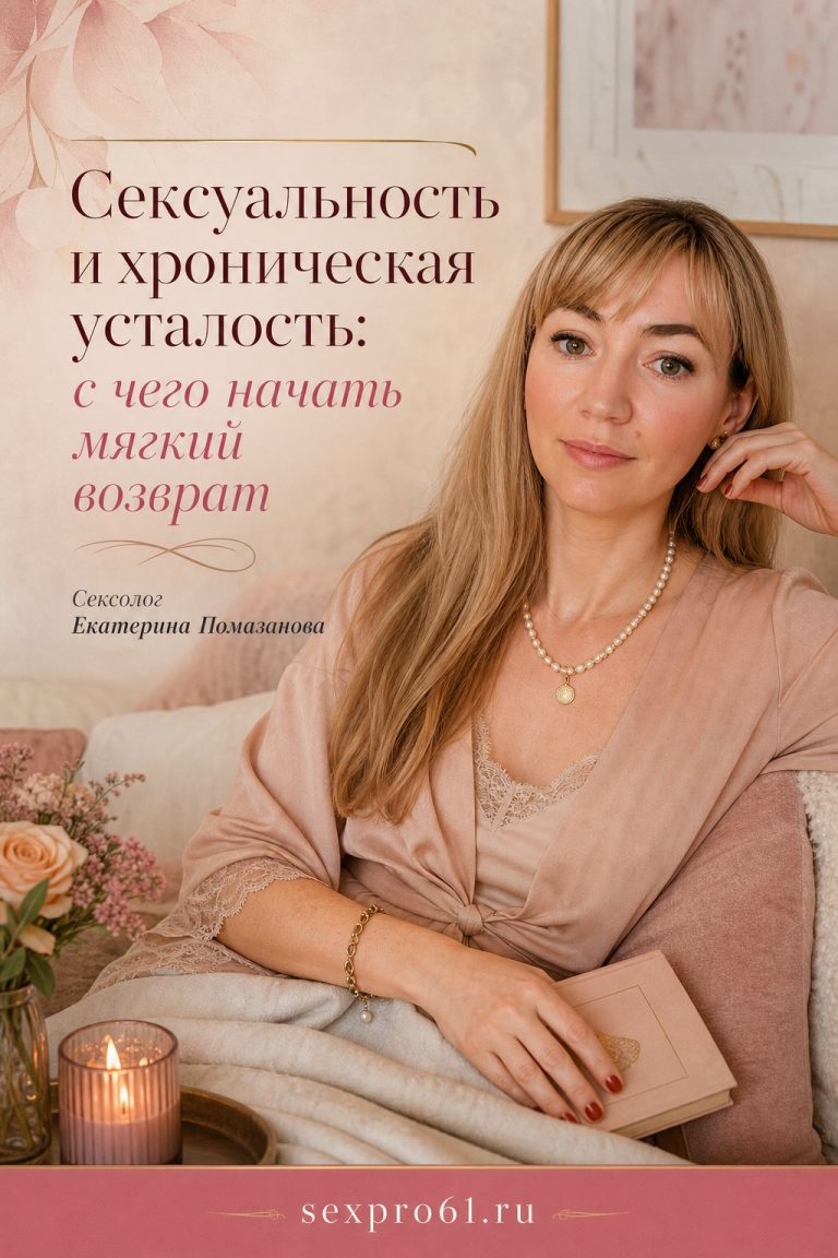 Сексуальность и хроническая усталость: с чего начать мягкий возврат