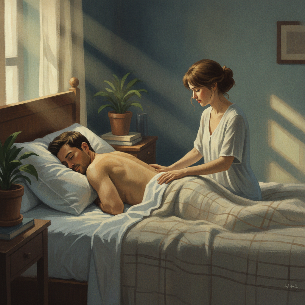 Массаж простаты женой