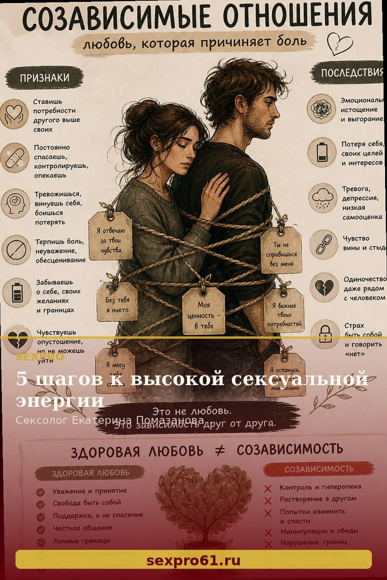 5 шагов к высокой сексуальной энергии