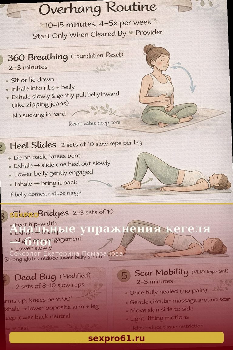 Анальные упражнения кегеля — блог