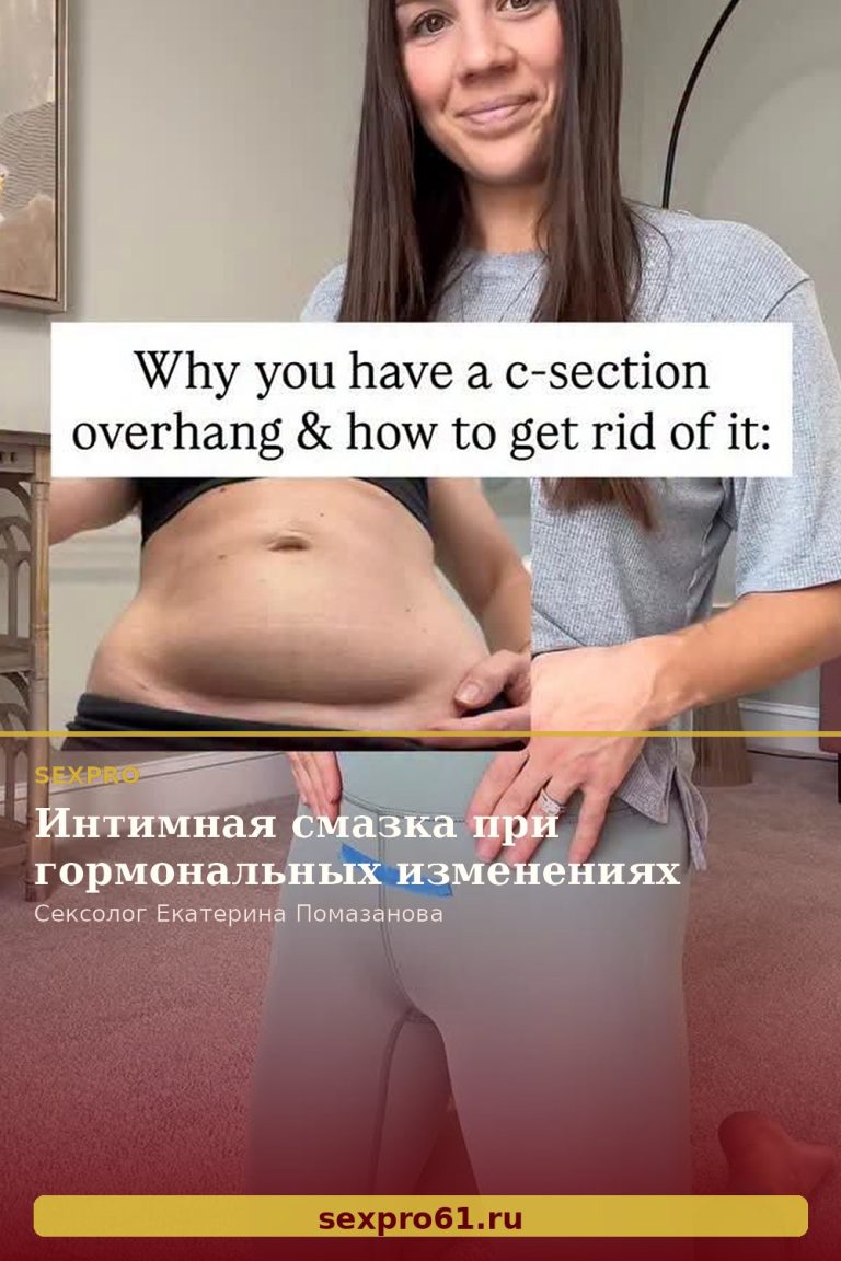 Интимная смазка при гормональных изменениях