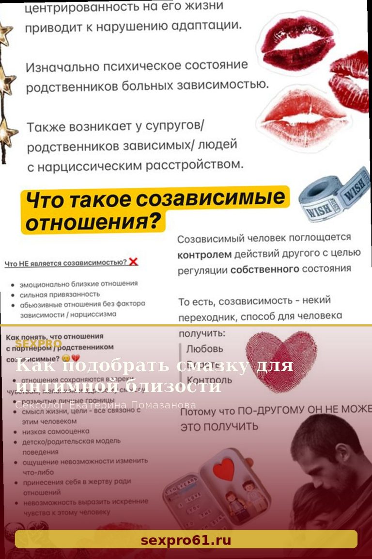 Как подобрать смазку для интимной близости