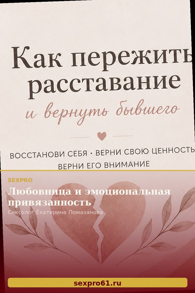 Любовница и эмоциональная привязанность