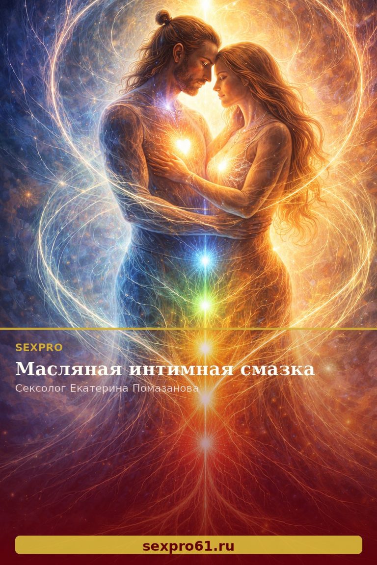 Масляная интимная смазка