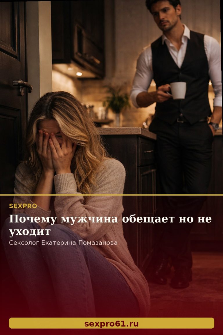 Почему мужчина обещает но не уходит