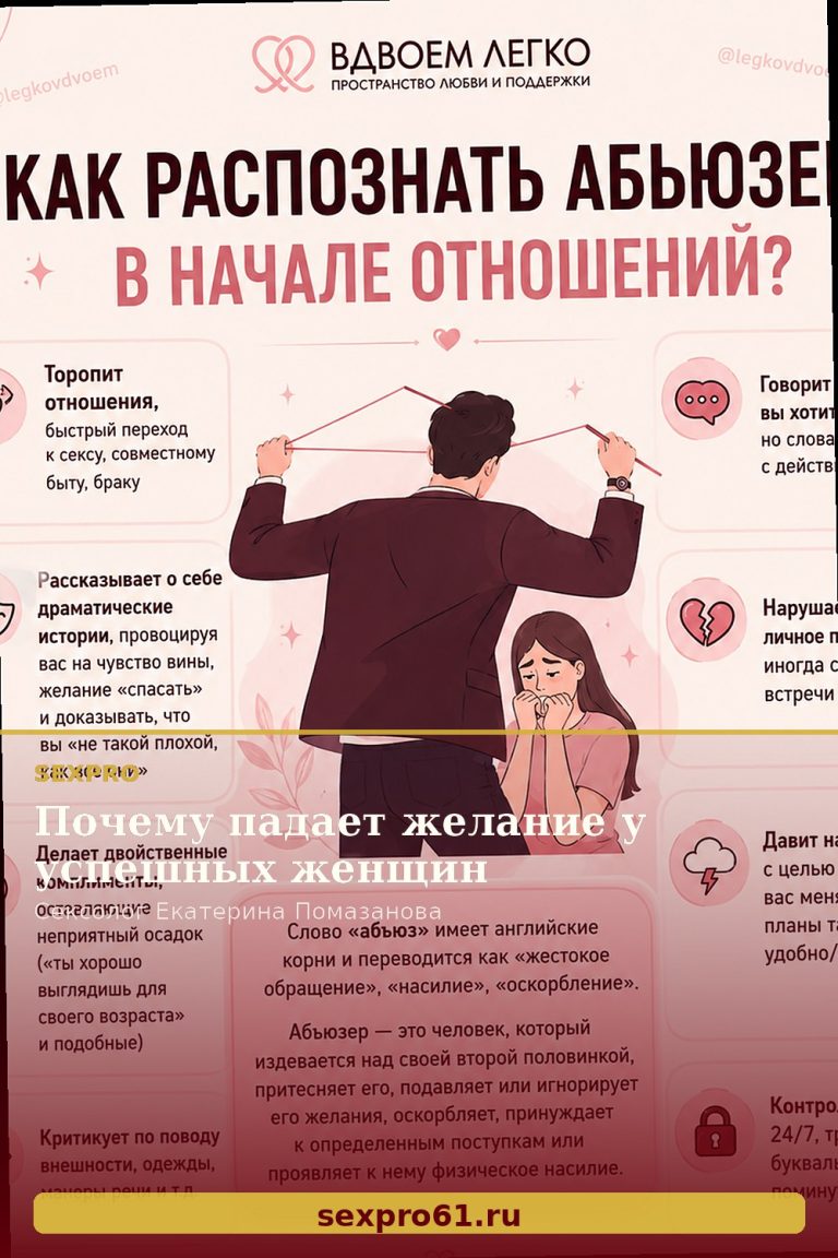 Почему падает желание у успешных женщин